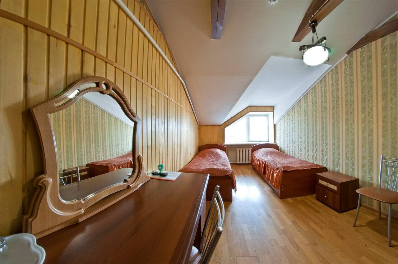 Номер эконом класса с раздельными кроватями